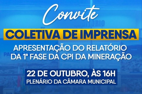 Comissão Parlamentar de Inquérito da Mineração (CPI da Mineração)